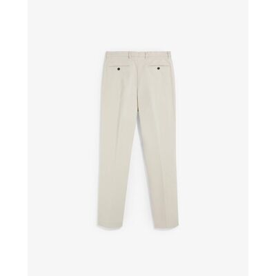 Scalpers - Chino de hombre con pinzas y trabillas en la cintura. Beige 40 Scalpers - Chino de hombre con pinzas y trabillas en la cintura. Beige 40