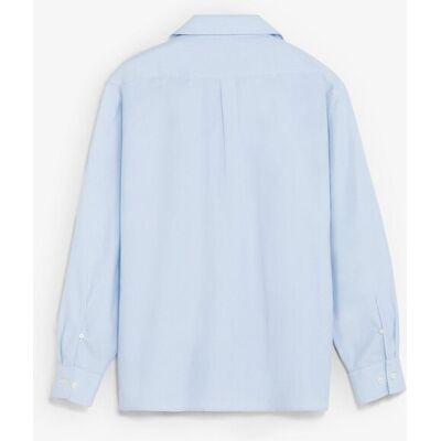 Scalpers - Camisa de hombre regular fit de rayas. Azul XXL Scalpers - Camisa de hombre regular fit de rayas. Azul XXL