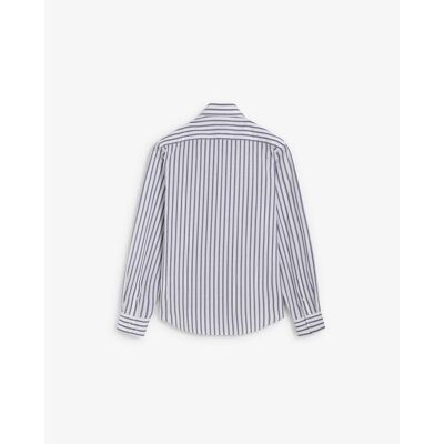 Scalpers - Camisa de hombre regular fit de rayas. Azul oscuro 47 Scalpers - Camisa de hombre regular fit de rayas. Azul oscuro 47