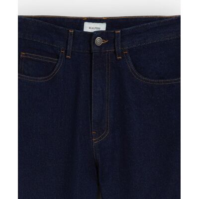 Scalpers - Vaquero tapered de hombre cropped fit cinco bolsillos. Azul oscuro 40 Scalpers - Vaquero tapered de hombre cropped fit cinco bolsillos. Azul oscuro 40