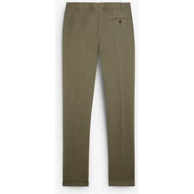 Scalpers - Chino de hombre con bolsillos y trabillas en la cintura. Kaki 42 Scalpers - Chino de hombre con bolsillos y trabillas en la cintura. Kaki 42