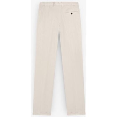 Scalpers - Chino de hombre con bolsillos y trabillas en la cintura. Blanco 44 Scalpers - Chino de hombre con bolsillos y trabillas en la cintura. Blanco 44