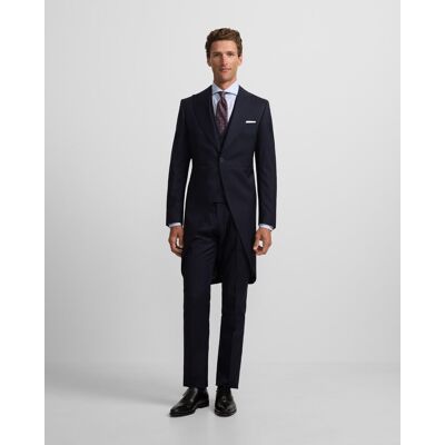 Silbon - Chaqueta de traje de hombre chaque espiga azul marino. Azul marino 46 Silbon - Chaqueta de traje de hombre chaque espiga azul marino. Azul marino 46