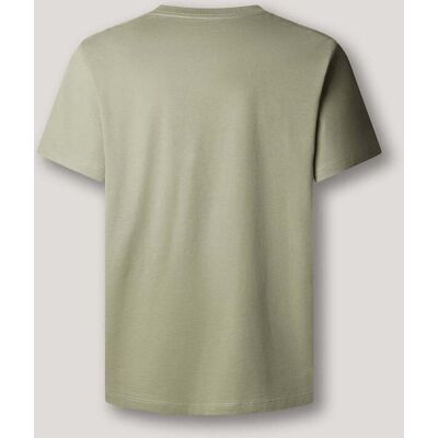 Pepe Jeans - Camiseta de hombre logo estampado fit regular. Verde S Pepe Jeans - Camiseta de hombre logo estampado fit regular. Verde S