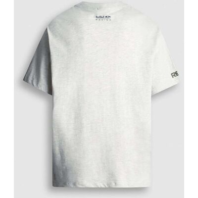 Pepe Jeans - Camiseta de hombre gráfico estampado fit regular red bull racing. Gris XXL Pepe Jeans - Camiseta de hombre gráfico estampado fit regular red bull racing. Gris XXL