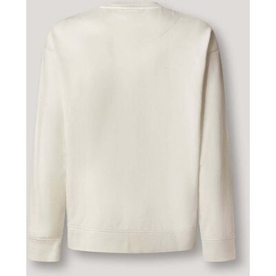 Pepe Jeans - Sudadera de hombre con cuello redondo con logo. Blanco XL Pepe Jeans - Sudadera de hombre con cuello redondo con logo. Blanco XL