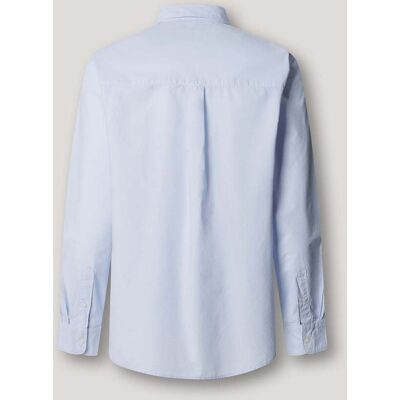 Pepe Jeans - Camisa de hombre de vestir popelín fit regular. Azul 39 Pepe Jeans - Camisa de hombre de vestir popelín fit regular. Azul 39