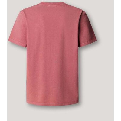 Pepe Jeans - Camiseta de hombre logo estampado fit regular. Melocotón L Pepe Jeans - Camiseta de hombre logo estampado fit regular. Melocotón L