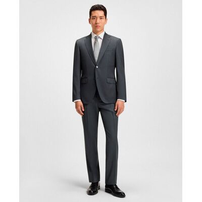 Boss - Pantalón largo clásico de hombre de tallas grandes.. Gris 62 Boss - Pantalón largo clásico de hombre de tallas grandes.. Gris 62