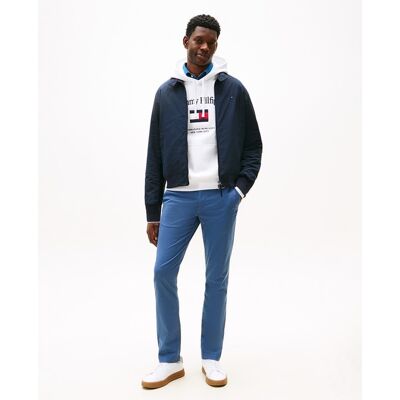Tommy Hilfiger - Pantalón de caballero tipo chino fit slim Bleecker. Azul índigo 36 - 34 Tommy Hilfiger - Pantalón de caballero tipo chino fit slim Bleecker. Azul índigo 36 - 34