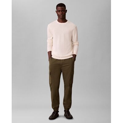 Calvin Klein - Pantalones Hombre Skinny Elásticos. Verde oscuro L Calvin Klein - Pantalones Hombre Skinny Elásticos. Verde oscuro L