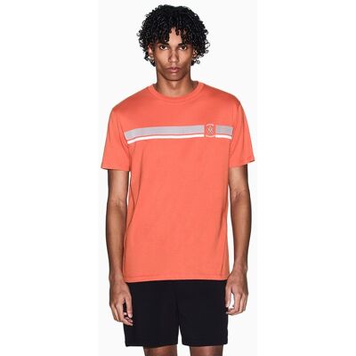 Armani - Camiseta de hombre de manga corta regular fit. Naranja L Armani - Camiseta de hombre de manga corta regular fit. Naranja L