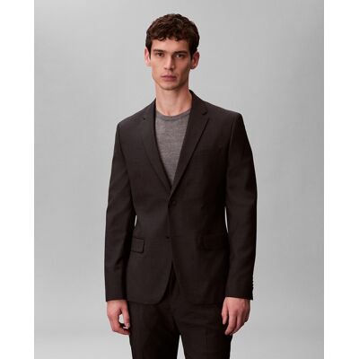 Calvin Klein - Chaqueta de traje Hombre micro puntos. Gris oscuro 54 Calvin Klein - Chaqueta de traje Hombre micro puntos. Gris oscuro 54