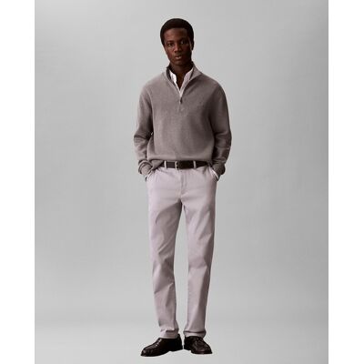Calvin Klein - Pantalón chino Hombre slim stretch. Gris claro 34 Calvin Klein - Pantalón chino Hombre slim stretch. Gris claro 34