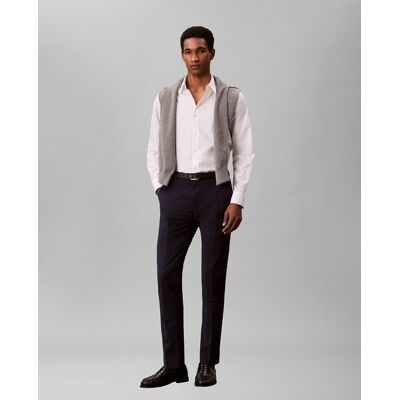 Calvin Klein - Pantalón de traje Hombre fit slim. Azul 56 Calvin Klein - Pantalón de traje Hombre fit slim. Azul 56