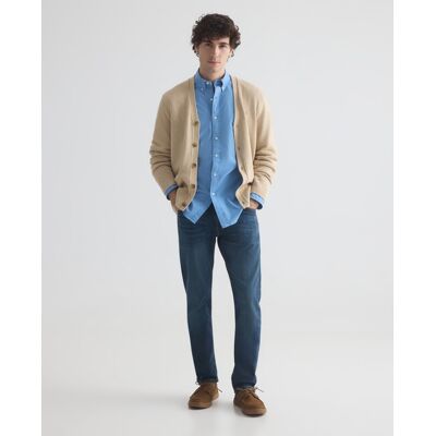 Ralph Lauren - Vaquero de hombre Skinny Fit de algodón elástico. Azul oscuro 36 - Largo 34 Ralph Lauren - Vaquero de hombre Skinny Fit de algodón elástico. Azul oscuro 36 - Largo 34