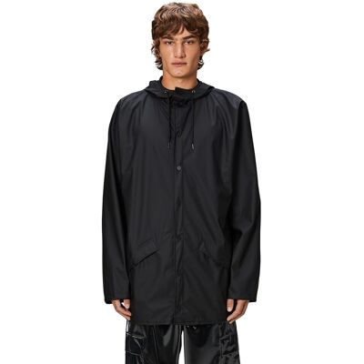 Rains - Parka de hombre corta lluvia. Negro XL Rains - Parka de hombre corta lluvia. Negro XL