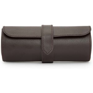 Wolf - Relojero Windsor de viaje de color negro interior malva. Negro Wolf - Relojero Windsor de viaje de color negro interior malva. Negro