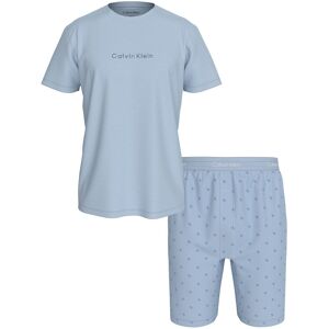 Calvin Klein - Set de pijama corto. Azul claro 3 Calvin Klein - Set de pijama corto. Azul claro 3
