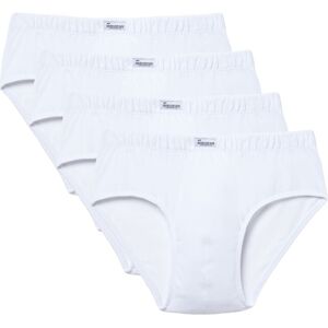 Abanderado - Pack de cuatro slips de punto de hombre. Blanco XXL Abanderado - Pack de cuatro slips de punto de hombre. Blanco XXL