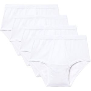 Abanderado - Pack de cuatro slips de hombre abierto de algodón. Blanco XXL Abanderado - Pack de cuatro slips de hombre abierto de algodón. Blanco XXL