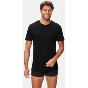 Abanderado - Camiseta interior térmica de hombre algodón de manga corta. Negro XXL Abanderado - Camiseta interior térmica de hombre algodón de manga corta. Negro XXL