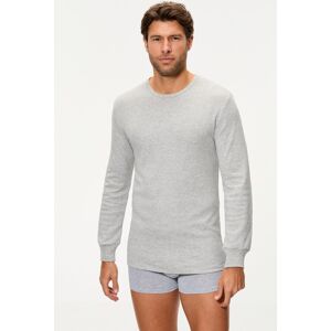 Abanderado - Camiseta interior térmica de hombre de manga larga. Gris XXL Abanderado - Camiseta interior térmica de hombre de manga larga. Gris XXL