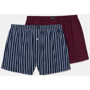 Abanderado - Pack de dos calzoncillos bóxer de tela. Multicolor M Abanderado - Pack de dos calzoncillos bóxer de tela. Multicolor M