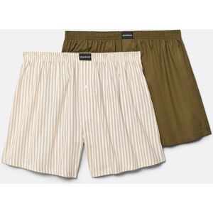 Abanderado - Pack de dos calzoncillos bóxer de tela. Multicolor L Abanderado - Pack de dos calzoncillos bóxer de tela. Multicolor L