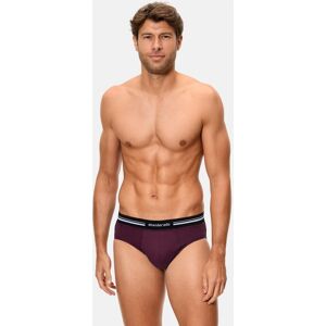 Abanderado - Slip cerrado de hombre con cintura extra suave. Burdeos L Abanderado - Slip cerrado de hombre con cintura extra suave. Burdeos L