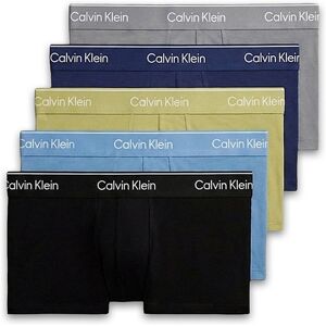 Calvin Klein - Pack de 5 bóxers de tiro bajo - Icon Cotton Stretch. Multicolor 5 Calvin Klein - Pack de 5 bóxers de tiro bajo - Icon Cotton Stretch. Multicolor 5