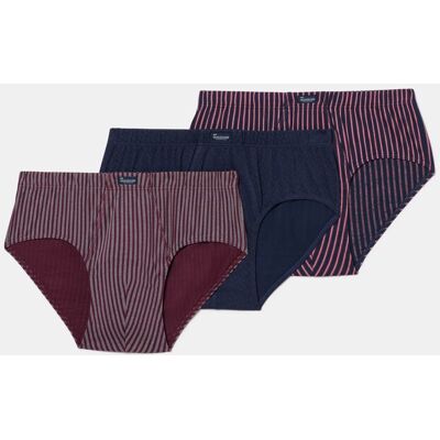 Abanderado - Pack de tres slips abiertos de hombre con estampados. Multicolor XXL Abanderado - Pack de tres slips abiertos de hombre con estampados. Multicolor XXL