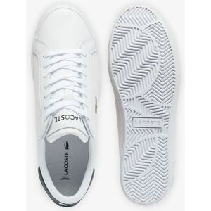 Lacoste - Zapatillas de hombre Powercourt de piel. Verde oscuro 46,5 Lacoste - Zapatillas de hombre Powercourt de piel. Verde oscuro 46,5