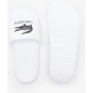 Lacoste - Chanclas Serve Slide Dual de Hombre. Blanco 42 Lacoste - Chanclas Serve Slide Dual de Hombre. Blanco 42