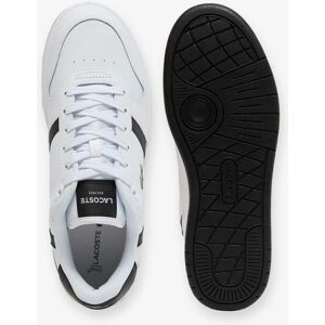 Lacoste - Zapatillas de hombre T-Clip Set de cuero. Blanco 39,5 Lacoste - Zapatillas de hombre T-Clip Set de cuero. Blanco 39,5