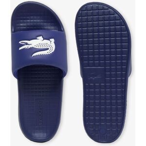 Lacoste - Chanclas Serve Slide Dual de Hombre. Azul marino 47 Lacoste - Chanclas Serve Slide Dual de Hombre. Azul marino 47