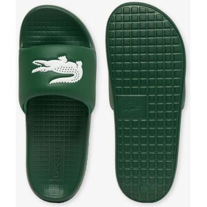 Lacoste - Chanclas Serve Slide Dual de Hombre. Verde oscuro 39,5 Lacoste - Chanclas Serve Slide Dual de Hombre. Verde oscuro 39,5