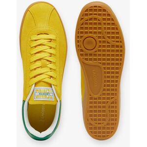 Lacoste - Zapatillas de hombre Baseshot de ante en amarillo. Amarillo 42.5 Lacoste - Zapatillas de hombre Baseshot de ante en amarillo. Amarillo 42.5
