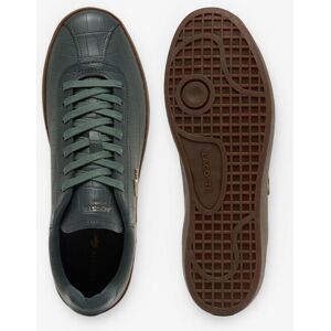 Lacoste - Zapatillas Baseshot de piel de hombre en verde. Verde oscuro 42.5 Lacoste - Zapatillas Baseshot de piel de hombre en verde. Verde oscuro 42.5