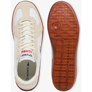 Lacoste - Zapatillas Baseshot Pro de piel de hombre. Blanco 41 Lacoste - Zapatillas Baseshot Pro de piel de hombre. Blanco 41
