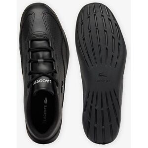 Lacoste - Zapatillas Net Low de piel de hombre en negro. Negro 46,5 Lacoste - Zapatillas Net Low de piel de hombre en negro. Negro 46,5