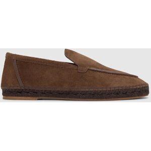 Castañer - Alpargata de hombre Neals estilo mocasín con puntera redonda.. Marrón chocolate 43 Castañer - Alpargata de hombre Neals estilo mocasín con puntera redonda.. Marrón chocolate 43