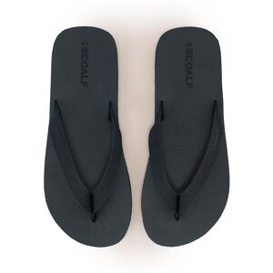 Ecoalf - Chanclas de hombre con sujeción en dedo. Negro 46 Ecoalf - Chanclas de hombre con sujeción en dedo. Negro 46