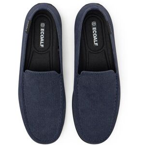 Ecoalf - Mocasínes driver de hombre ligeros sin componentes metálicos. Azul marino 44 Ecoalf - Mocasínes driver de hombre ligeros sin componentes metálicos. Azul marino 44