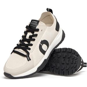 Ecoalf - Zapatillas deportivas de hombre con logo lateral. Blanco / Negro 40 Ecoalf - Zapatillas deportivas de hombre con logo lateral. Blanco / Negro 40