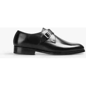 Scalpers - Bluchers de hombre de piel con hebilla ajustable. Negro 39 Scalpers - Bluchers de hombre de piel con hebilla ajustable. Negro 39