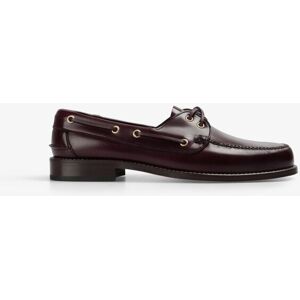 Scalpers - Náuticos de hombre de piel con acabado brillante. Burdeos 43 Scalpers - Náuticos de hombre de piel con acabado brillante. Burdeos 43