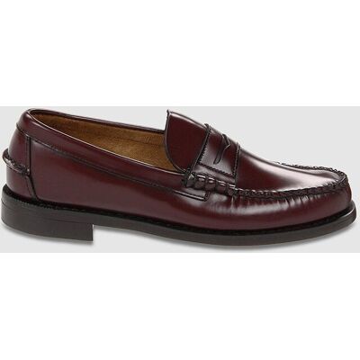 Sebago - Mocasines de hombre de de piel en color granate. Granate 38,5 Sebago - Mocasines de hombre de de piel en color granate. Granate 38,5