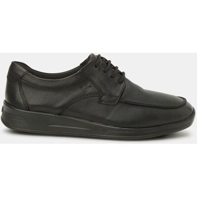 24HRS - Bluchers de hombre en negro con cordones. Negro 46 24HRS - Bluchers de hombre en negro con cordones. Negro 46