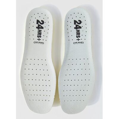24HRS - Plantillas para zapatos de hombre . Blanco 39 24HRS - Plantillas para zapatos de hombre . Blanco 39